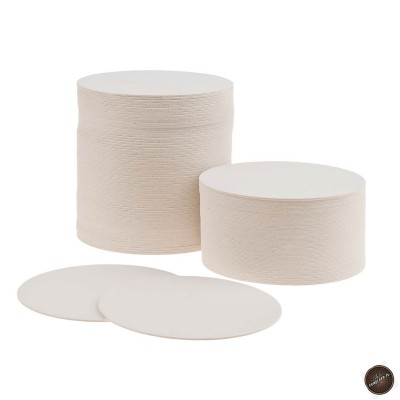 Coaster blank, rotund, carton, 93 mm