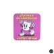 Coaster carton, patrat, 93 mm, print pe ambele parti