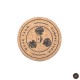 Coaster pluta, rotund, 10 cm, print pe ambele parti