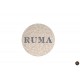 Coaster pluta, rotund, 10 cm, print pe o parte