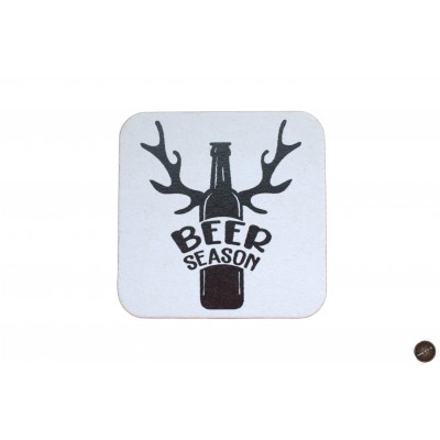 Beer season, carton, patrat, 93.5 mm