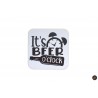 It's beer o'clock, carton, patrat, 93 mm