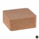 Coaster pluta, patrat, 10 cm, print pe o parte