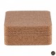 Coaster pluta, patrat, 10 cm, print pe o parte